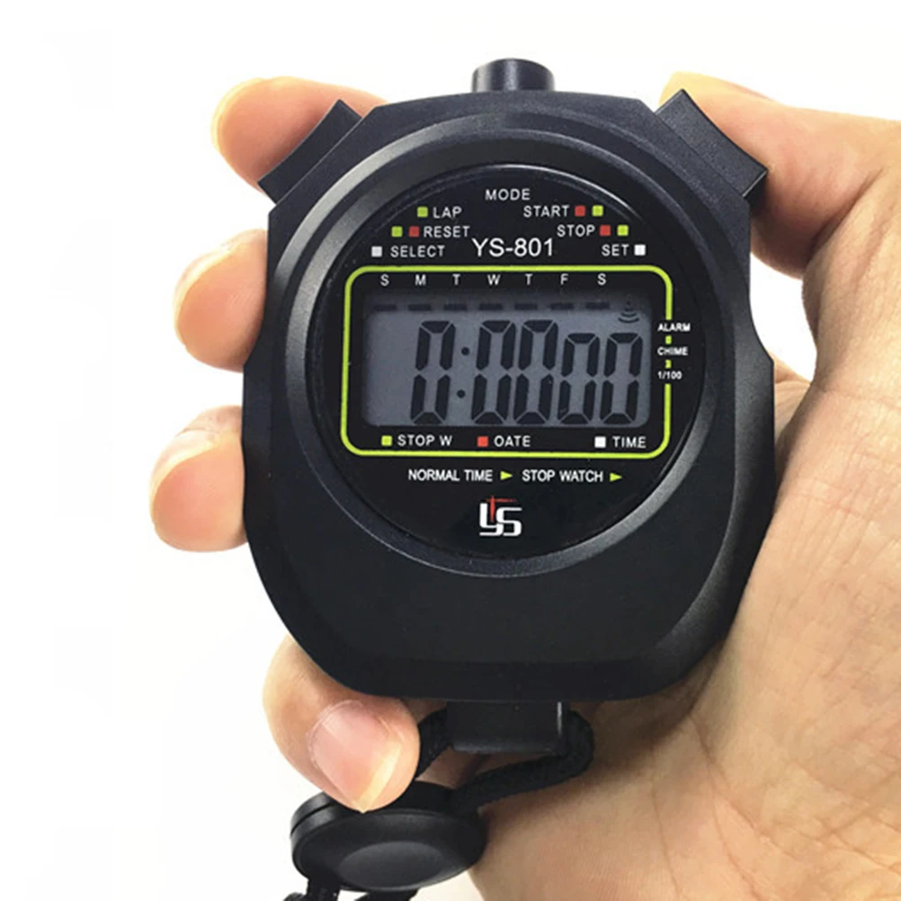 

Waterproof Stopwatch Professional Multi-Function Timer Sports Movement Electronic Outdoor Lightweight Durable Rain Snow