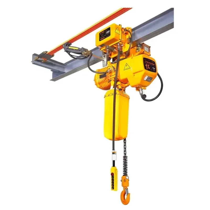 1 ton 3 tons 5 tons single and double speed electric chain hoist
