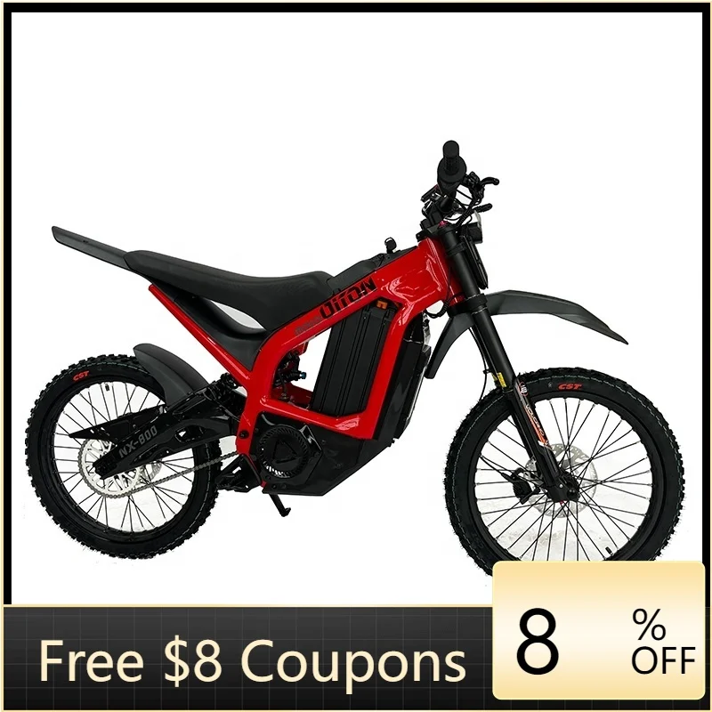 STLF Adult 6000W Sur Ron Off Road Bafang Mid Motor Drive Ebike  Electric Dirt Mountain Bike Bicycle 72V 10000W 12000W USA Wareho