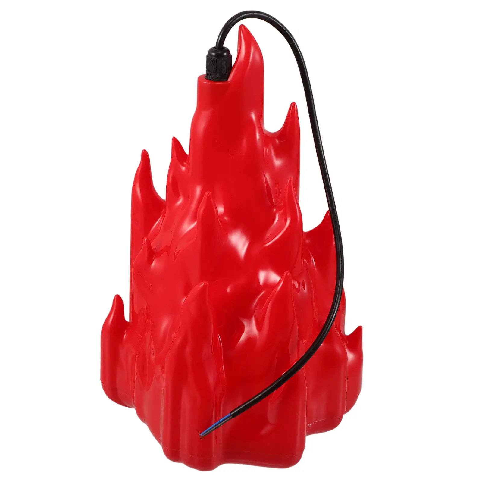 Fake Flame Lamp Simulated Flickering Fire Light LED Flame Effect Nightlight Cozy Atmosphere Decor for Home Camping Restaurant