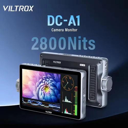 Imagen 2 del producto Viltrox DC-A1 Monitor de cámara Digital Monitor de 7 pulgadas de ancho 2800 Nits 1080P 4K HDMI Monitor de pantalla táctil para Sony Nikon Fujifilm
