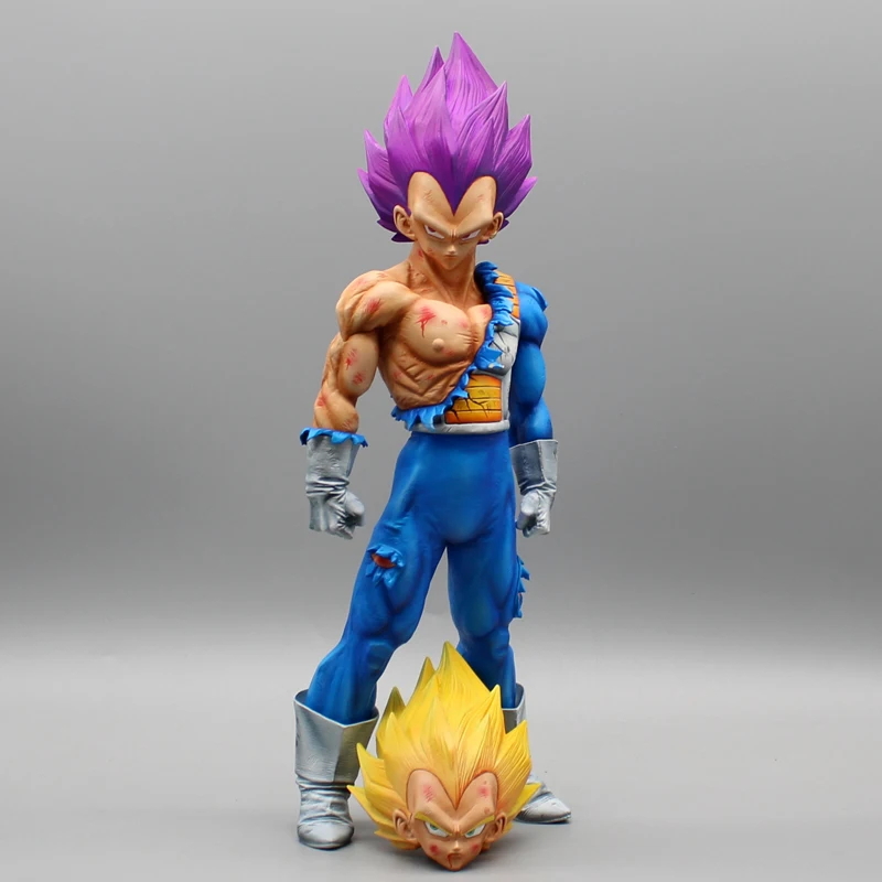 31cm Dragon Ball Super Vegeta Figure Gods of Destruction Ultra Ego Vegeta Anime Figures GK PVC Figurine Statue Model Toys Gift