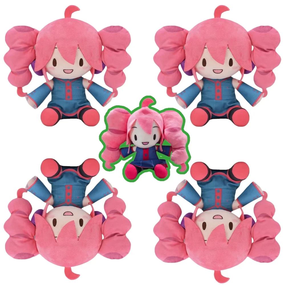 

New Anime Kasane Teto Cosplay 20CM Cute Plush Cotton Plushie Stuffed Pillow Birthday Gifts Girls