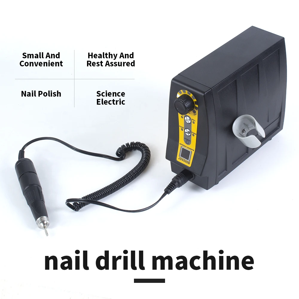 Hot Sale JSDA JD5500B professional Drill Machine Electric Manicure Pedicure tools Nails Art Equipment LCD Display 85w 35000rpm