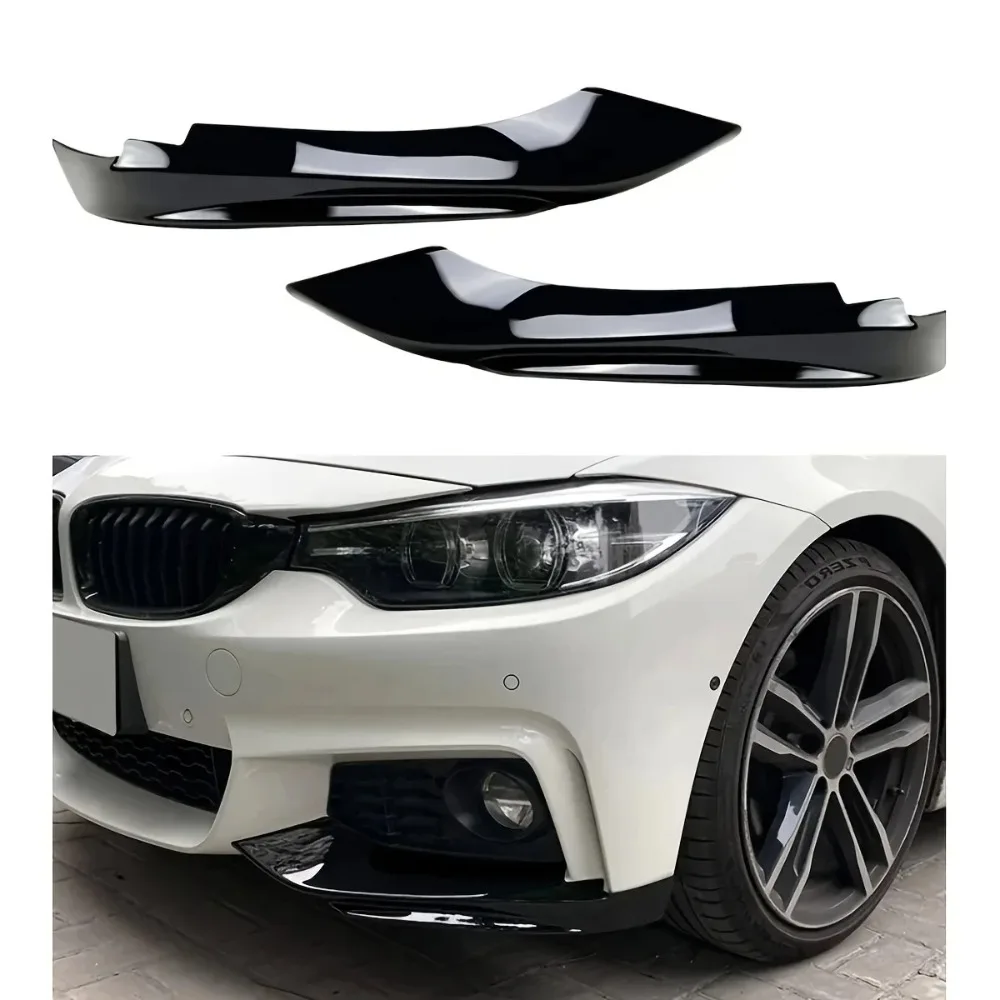 Frontspoilerlippe mit Nebelscheinwerfer für BMW 4er F32 F33 F36 M-Sport 420i 428i 435i 440i M-tech 2014-2020 Zubehör – Detail 3