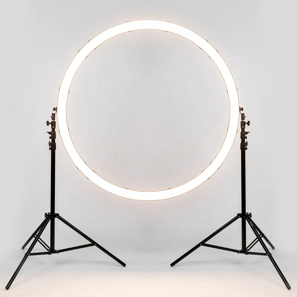 photographic equipment DMX function dslr led light for photography studio ring lamp fill light for makeup