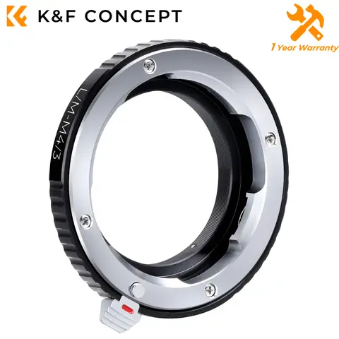 K&F CONCEPT for Leica M Lenses to Micro 4 3 MFT Camera Lens Mount Adapter for Panasonic Lumix G1 GH1 GF1 G10 G2 GH2 GF2 G3 GF3