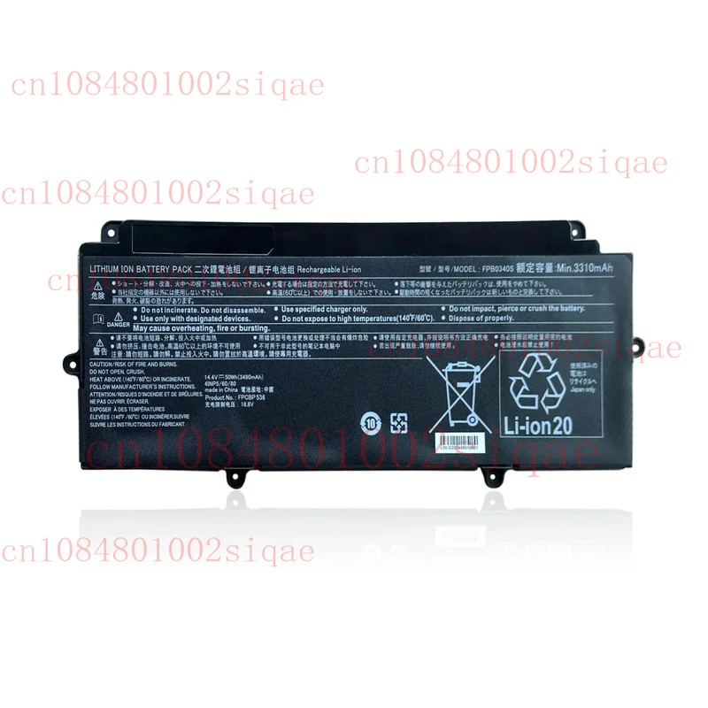 

New 50Wh FPB0340S Battery for Fujitsu LifeBook U937 U938 FPCBP536 Series