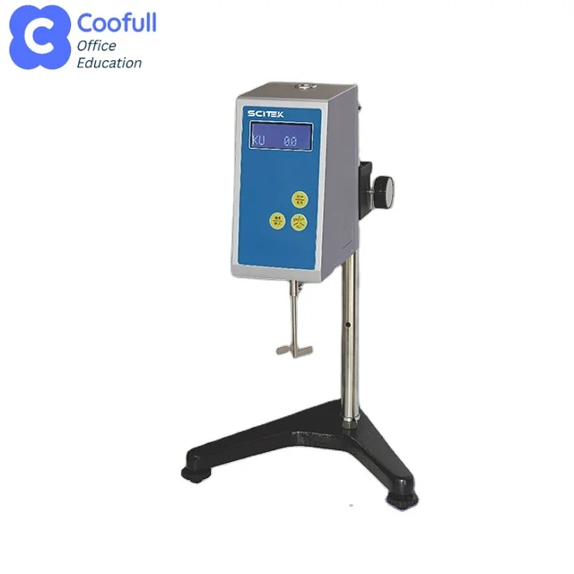 COOFULL  Digital Stormer Viscometer  0~100 Degree Laboratory Viscometer  200 Rotation Speed for Lab