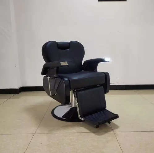 #$High Quality Synthetic Leather Modern Salon Barber Chair 360 Degree Rotation Height Adjustable Features for Barber Shop