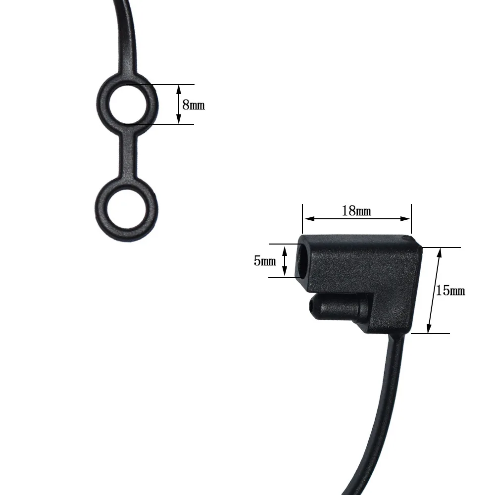 Cavo di ricarica della batteria Connettori terminali Sae a O Ring Cablaggio 10AWG Disconnessione rapida con 1 connettore inverso Sae Polarity.