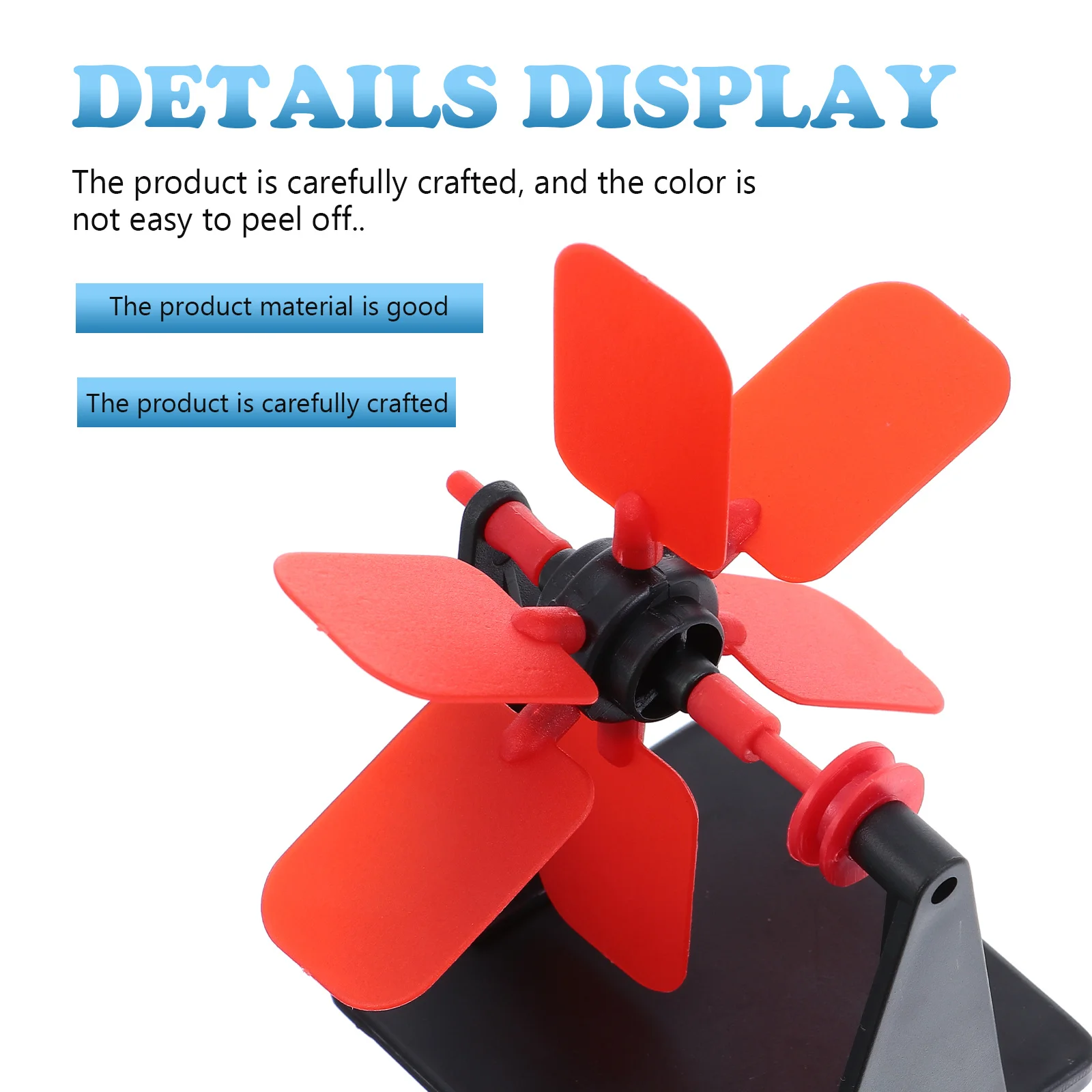 

Water Wheel Generator Kit STEM Science Experiment Model Educational Toy for Kids Plastic Windmill Assembly Set