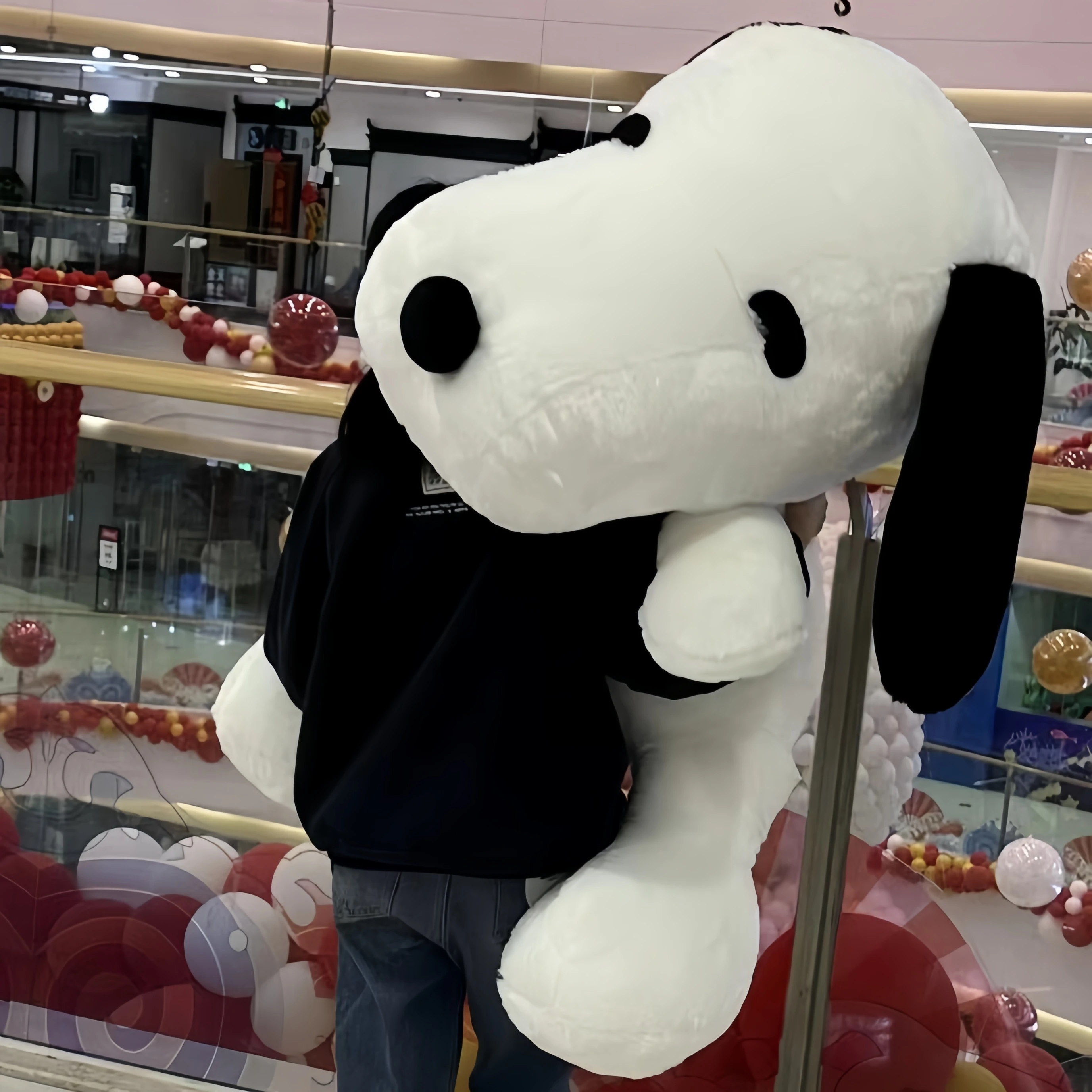 40/60/80cm Japanese Anime Snoopy Plush Toy Snoopy Stuffed Cartoon Anime Comfortable White Doggy Puppy Dog Plushies Birthday Gift