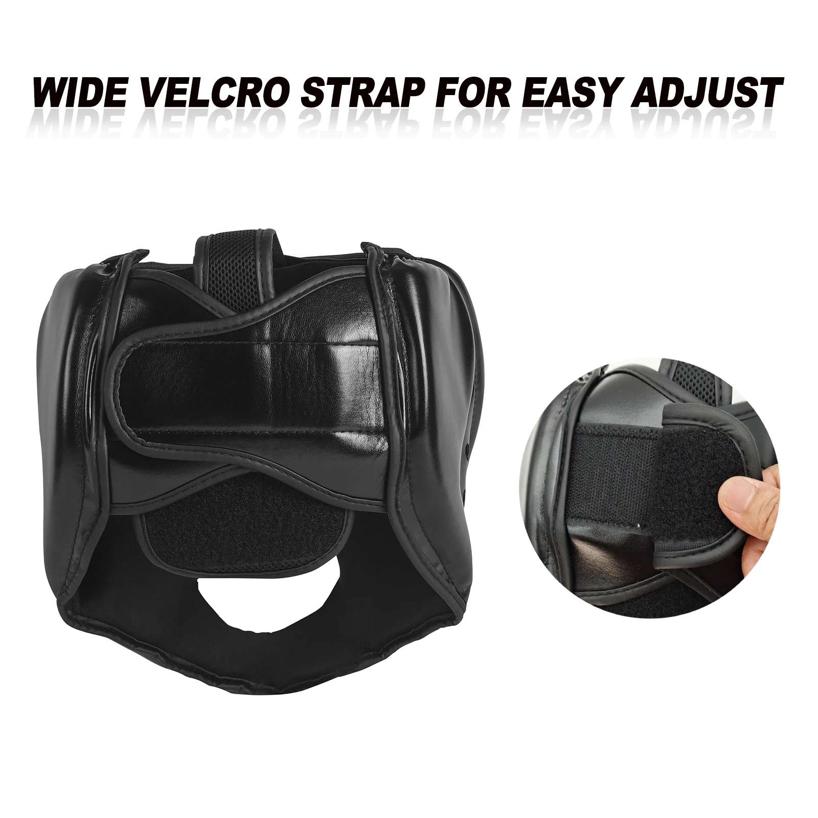 Boxing Headgear Light Comfortable Can be Used for MMA Muay Thai Combat Boxing Karate Taekwondo Martial Arts Helmet