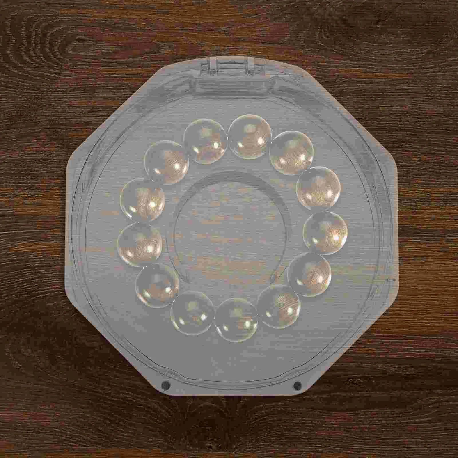 Bead Display Box Bracelet Displaying Case Buddha Clear Storage Organizer Versatile Container Beaded Holder Acrylic Beads