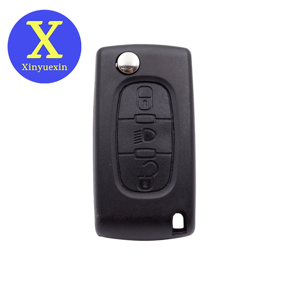 

Корпус дистанционного ключа автомобиля Xinyuexin CE0523/36 для Peugeot 206 408 1/2/3/4/5/6/807 Partner для Citroen C1/2/3/4/5/6/7/8 Xsara Picasso