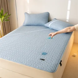 Waterproof Mattress Cover Washable Non-Slip Bed Sheet Twin Full Queen King Size Mattress Protector Mat Bedspread Pad Durable