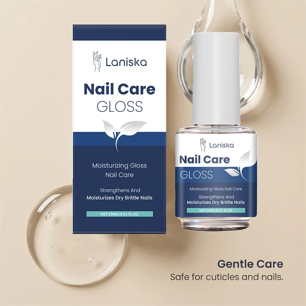 

15ml Nail Strengthener Moisturizer For Dry Brittle Nails Enhances Natural Gloss Nail Care Moisturizing Liquid For Women Men