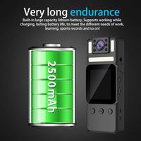 Ultra 1080P Driving Recorder Handheld Back Clip Sports DV Camera Instrument Infrared Night Vision WiFi Portable Camera Smart