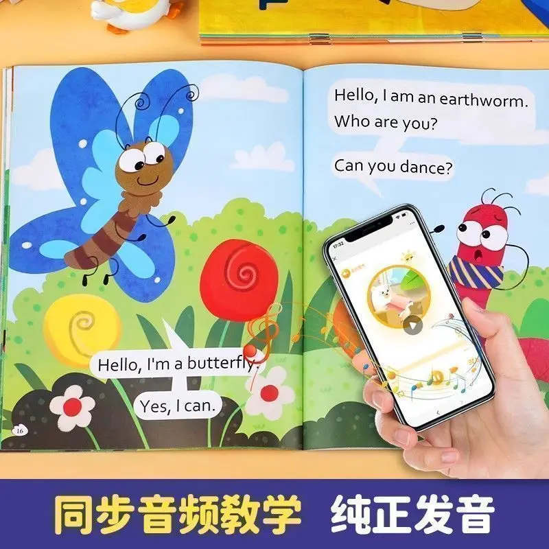 English picture book reading is consistent with the sixth-grade primary school foreign language textbook.
