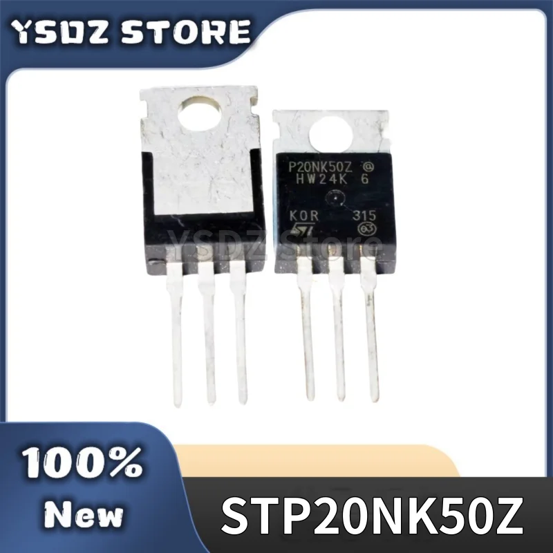 

10 шт./лот, 100% новый оригинальный полевой транзистор STP20NK50Z P20NK50Z 20A 500 В на складе