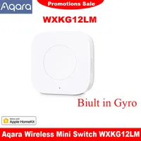 Aqara Wireless Mini Switch Zigbee Sensor One Key Smart Remote Control Home Automation for Homekit Mi Home WXKG12LM