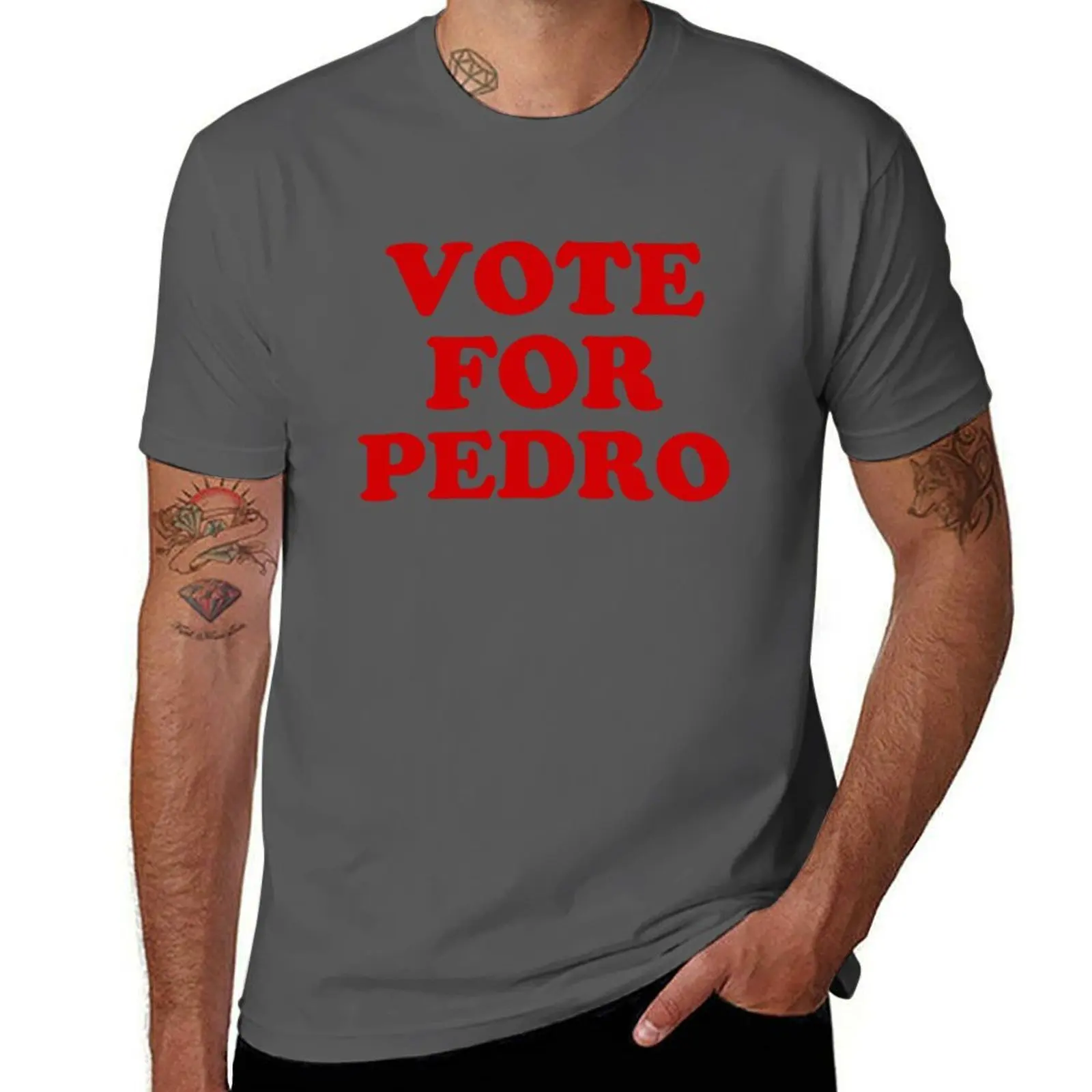 Quote For Vote Napoleon Dynamite Funny Pedro, Dynamite Napoleon T-Shirt Soft Cotton Print T-Shirt