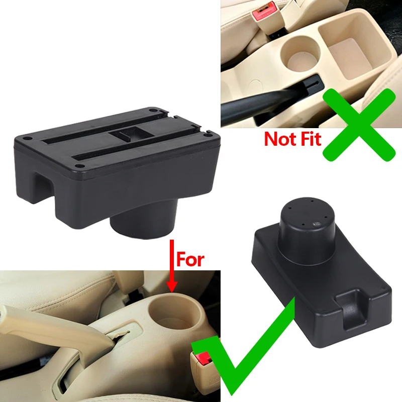 Armrest For Chery A13 2013 For Bonus/Very/Fulwin/Storm2 Car Console Black PU leather Storage Box Interior Design Car Accessories