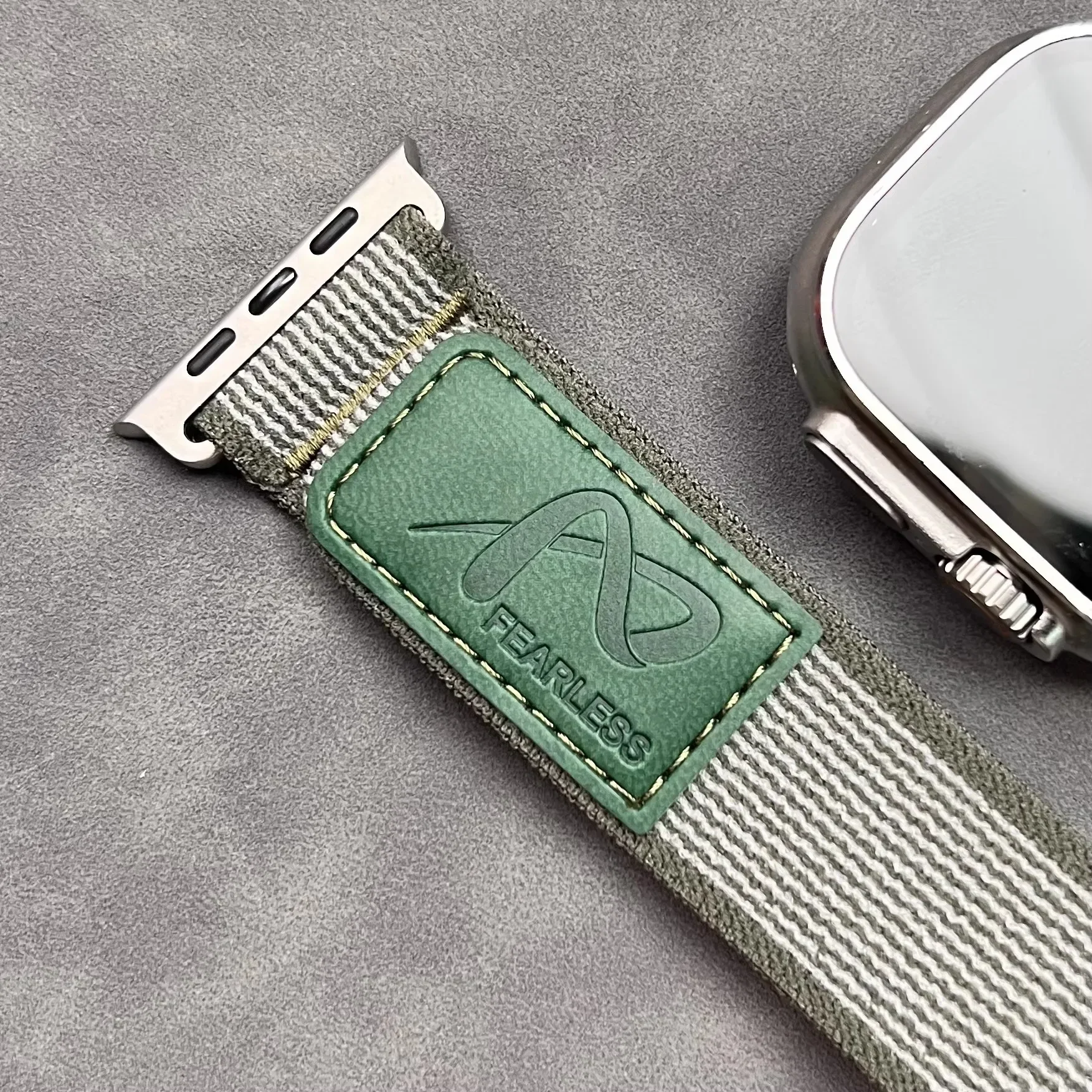Tali Loop Jejak untuk Jam Tangan Apple Ultra 2 Band 49Mm 44Mm 40Mm 45Mm 41Mm 46Mm 42Mm 44 Mm Gelang IWatch Seri 10 SE 9 8 7 6 5 4