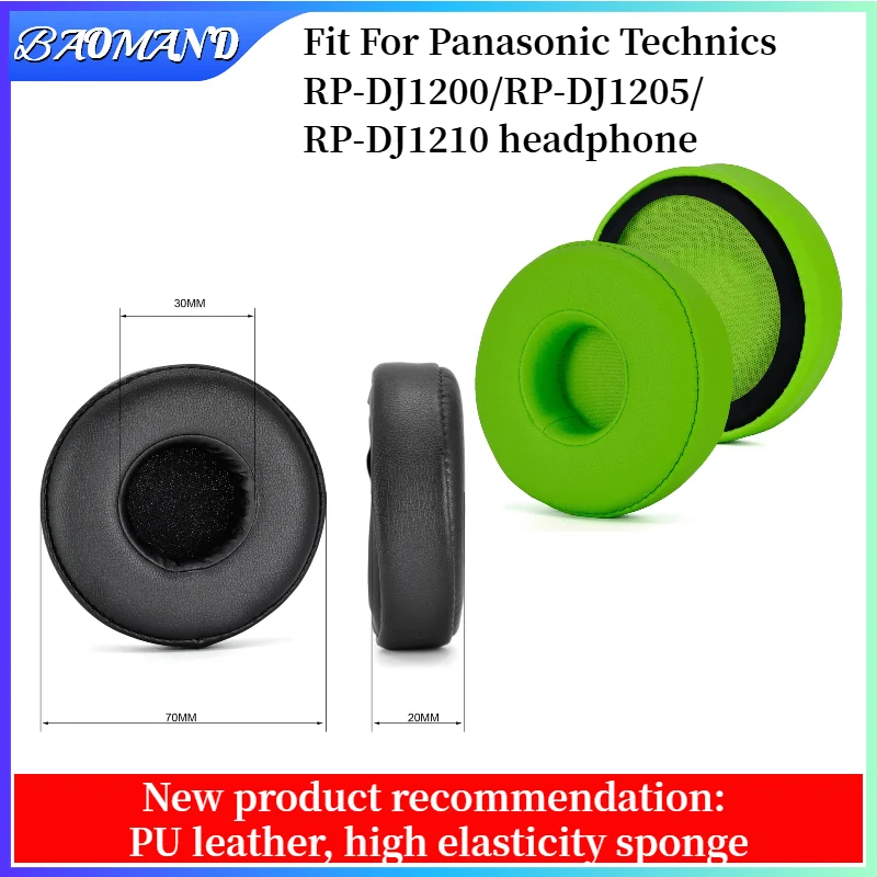 

Replacement Silicone ice gel groove Earmuff Earpads For Panasonic Technics RP-DJ1200/RP-DJ1205/RP-DJ1210 Headset
