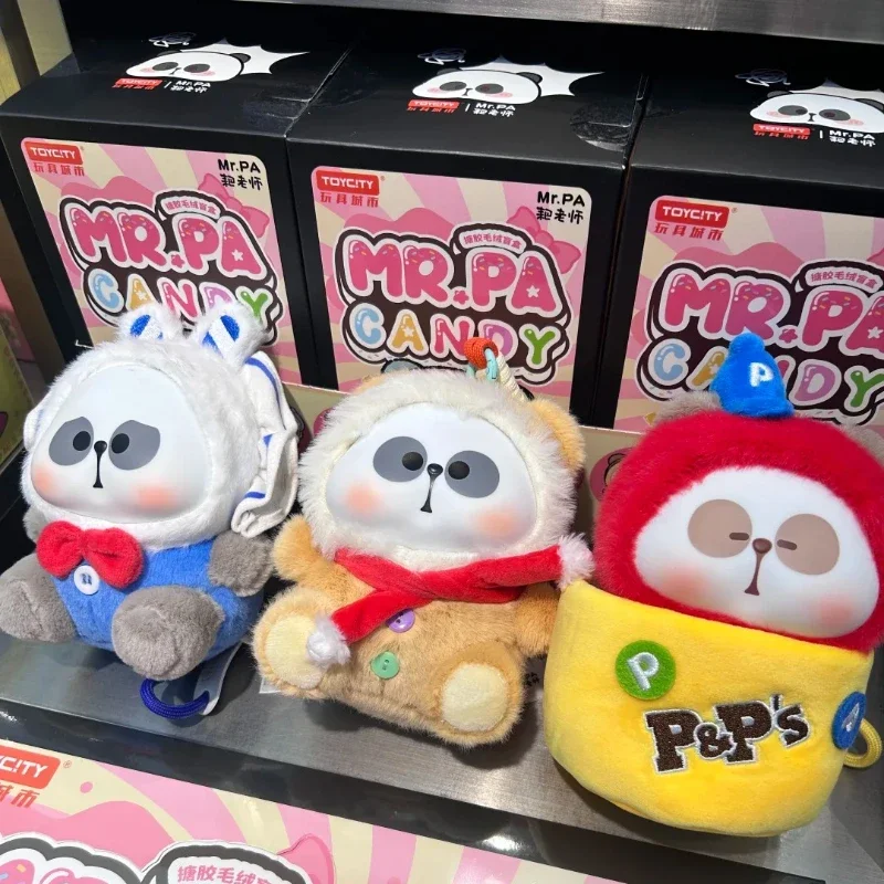 

Mr Pa Candy Series Аниме Фигурки Виниловое Лицо Плюшевая Мостерная Коробка Слепая Коробка Игрушки Милая Кукла Сумка Подвеска Коллекция Кукла Подарки Для Девочки