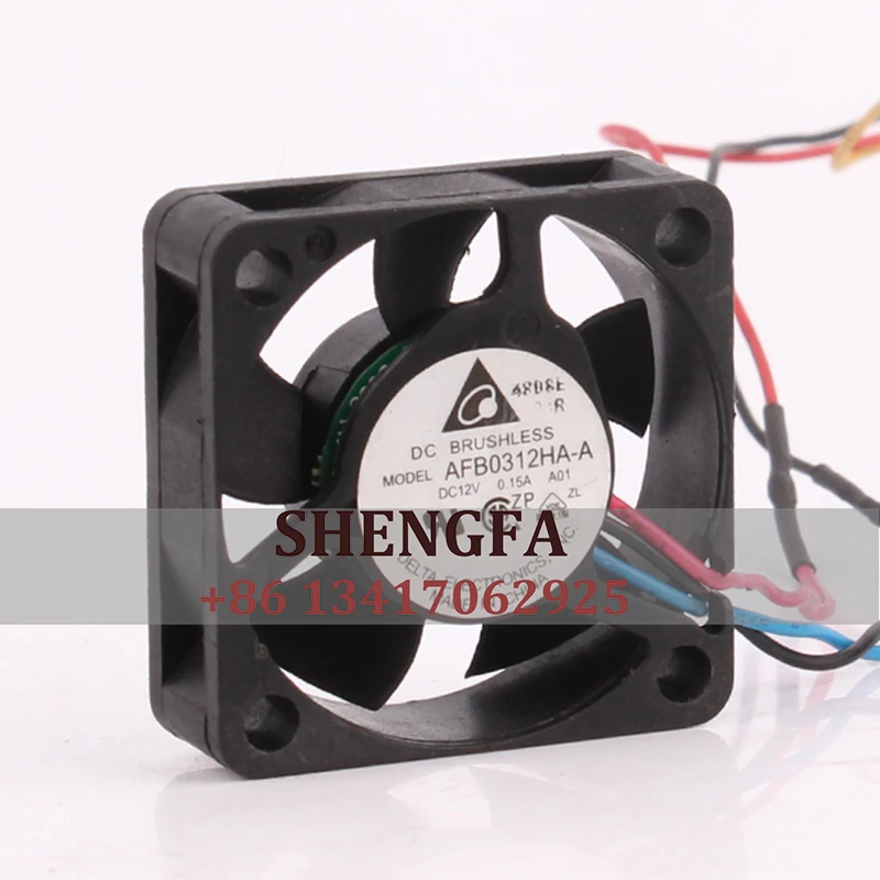 DELTA AFB0312HA-A Case Cooling Fan DC12V 0.15A 30X30X10mm 3010 3CM Projector Double Ball Bearing Centrifugal Exhaus