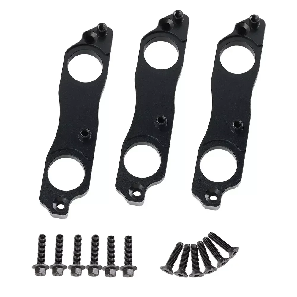 Ignition Coil Parts Coil Pack Brackets Black Aluminum for Toyota 1JZ 2JZ VVTI & Non-VVTI R35 GTR