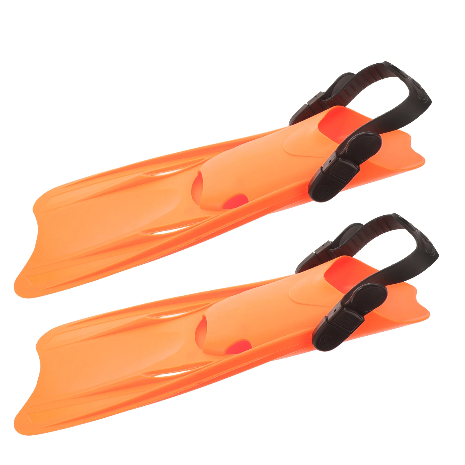 

1 Pair Adult Snorkeling Diving Flippers For Swimming Training Tpr Pp Material Lightweight Comfortable Fins For Men