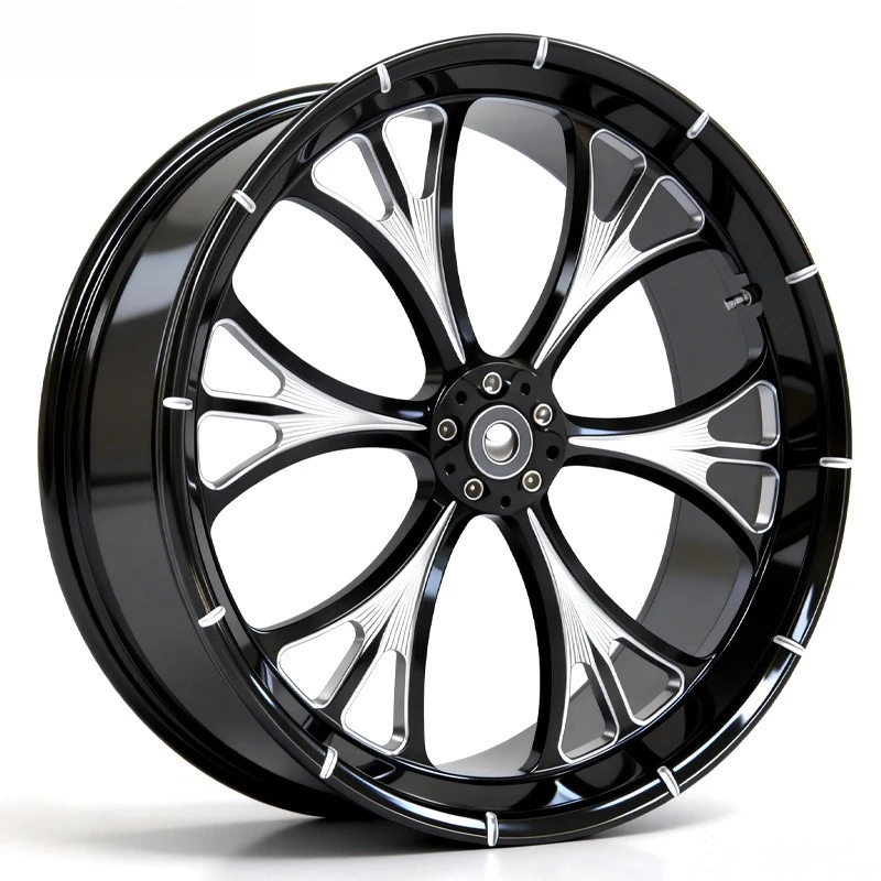 High-End Custom Motorcycle Rims Made In ChinaHarley Motorcycle Modified Forged Aluminum Wheels 16-21inch Suitable For 883/X48/Da