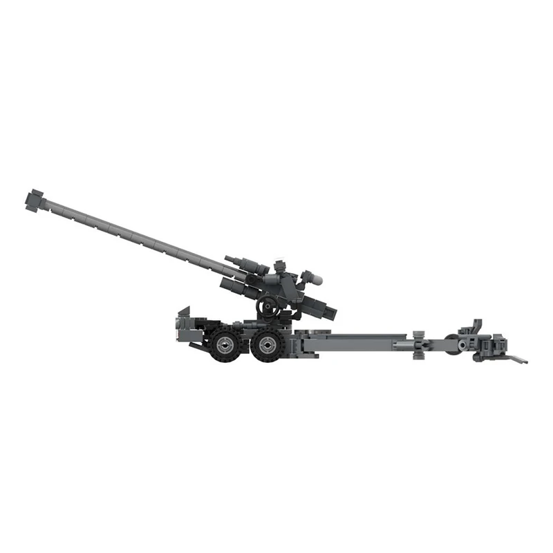 271PCS MOC-240028 FH-2000 Howitzer Artillery Gun Military War Series Model Building Blocks Bricks Creative Toy Boy Adult Gift