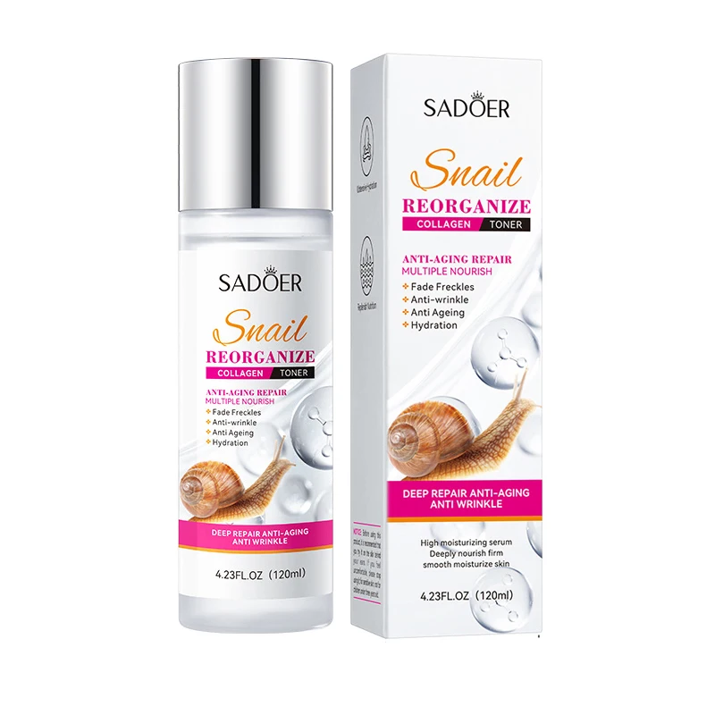 

Улитка, тонер для лица, искусственная кожа, увлажняющее средство против старения, косметика для красоты