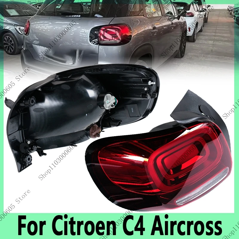 For Citroen C4 Aircross Auto Parts Rear Bumper Taillight Brake Warning Light Turn Signal Light