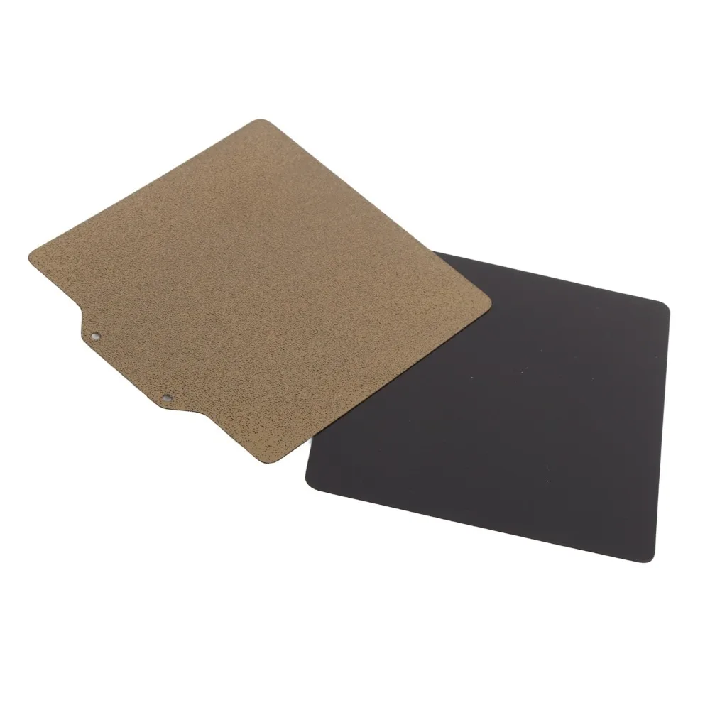 120x120mm Spring Steel Build Plate Double Sided Magnetic PEI Build Plate 2 Sided Spring Steel Powder Painted Sheet