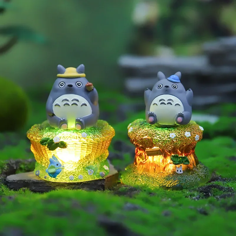 Kotak Kejutan Animasi Dongeng Hayao Miyazaki yang Kreatif dan Baru dengan Lampu, Mainan Trendi, Hadiah Liburan