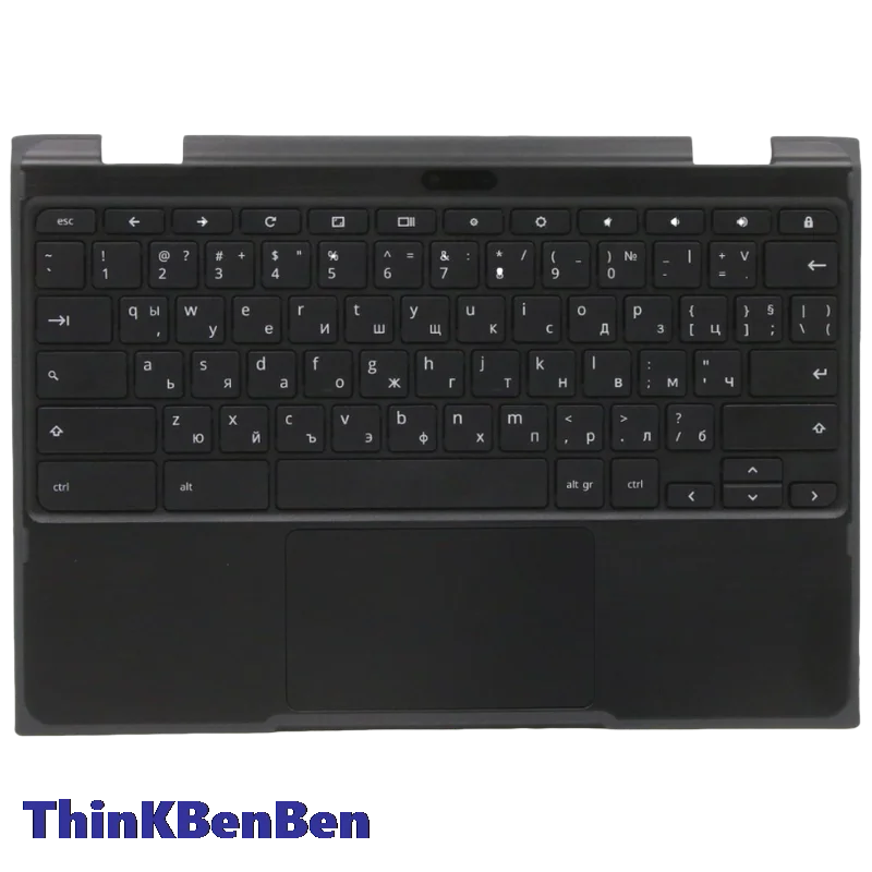 

BG Bulgaria Black Keyboard Upper Case Palmrest Shell Cover For Lenovo 500e Chromebook 2nd Gen 5CB0Y57808