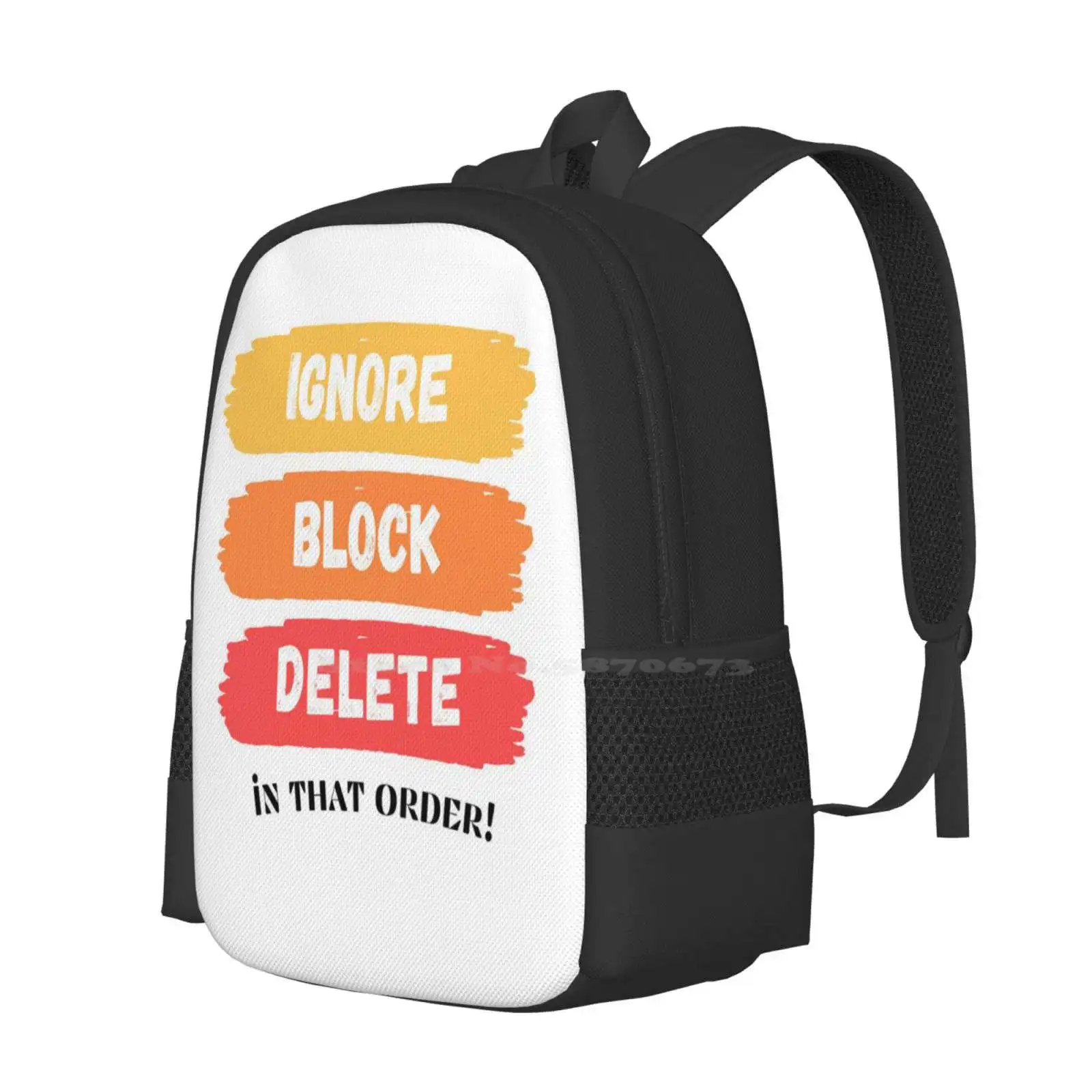 Ignore Block Delete New Arrivals Unisex Bags Student Bag Backpack Ignore Block Delete Sheldon Shelf Comforting Online Shopping