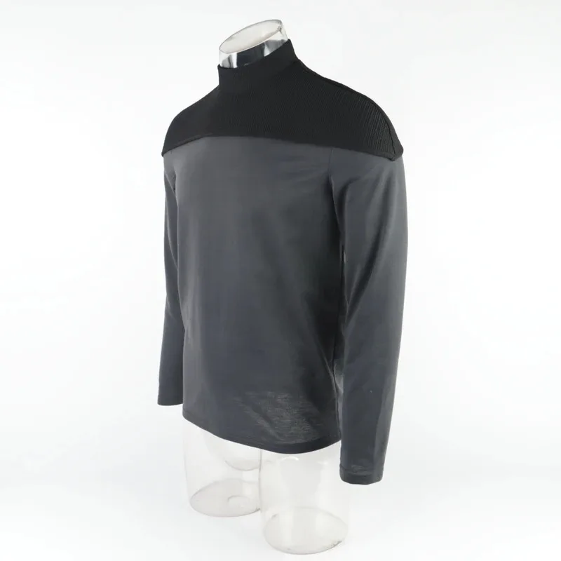 

Star The Next Generation Trek Косплей Капитан Пикард Майка TNG Униформа Костюм Новый