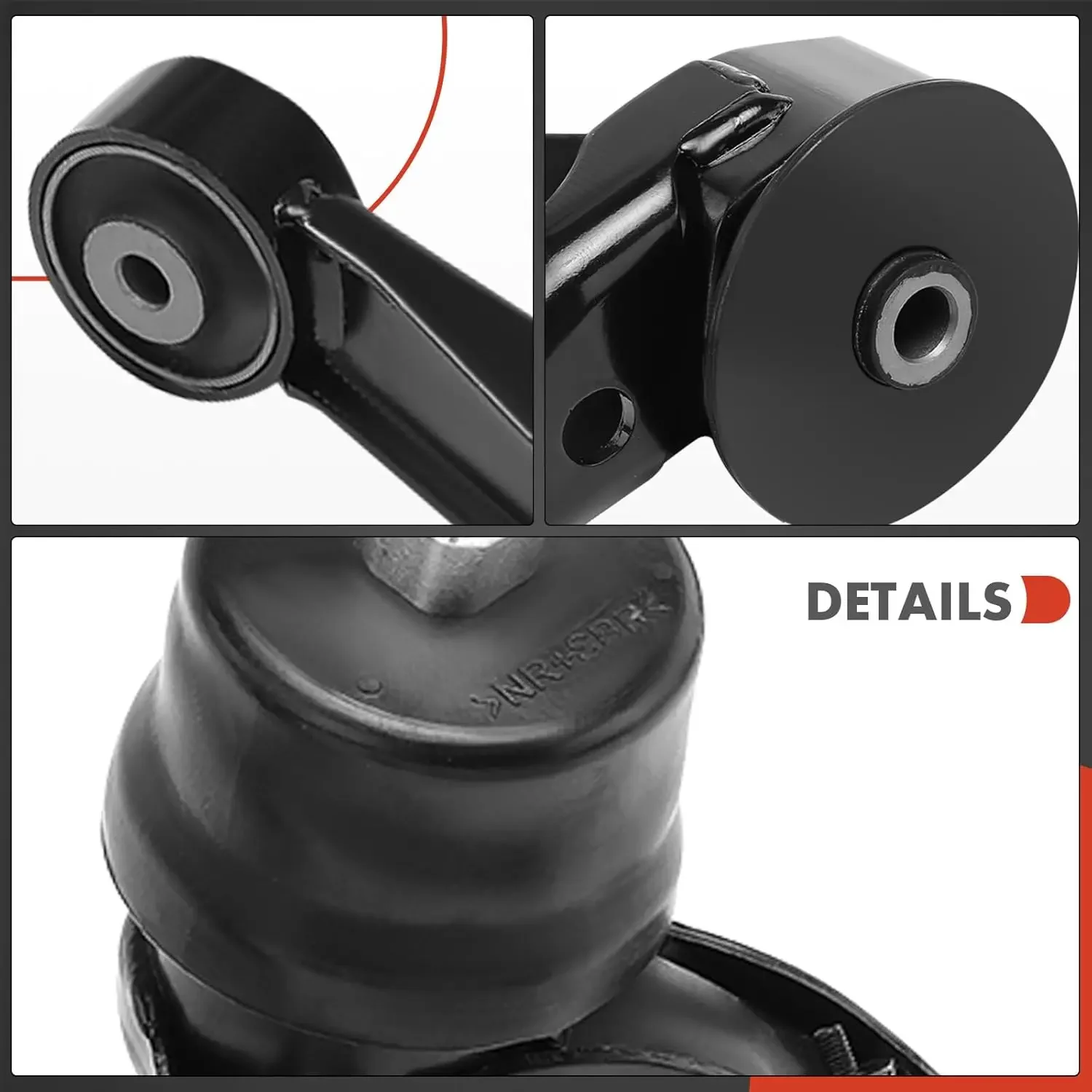 

4PCS Engine Motor Mount And Transmission Mount Set Compatible With Toyota Highlander 2008 2009 2010 2011 2012 2013..