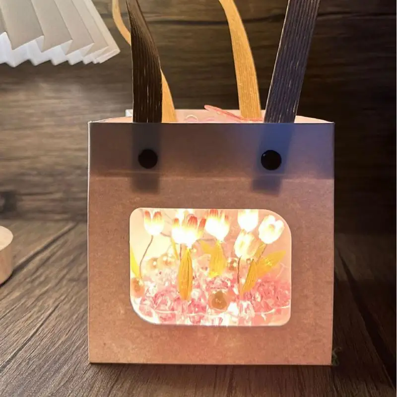 

Flower Night Light Table Lamp Decorative Atmosphere Shell Light Cute Flower Lamp Shell Light Transparent Decorative Atmosphere