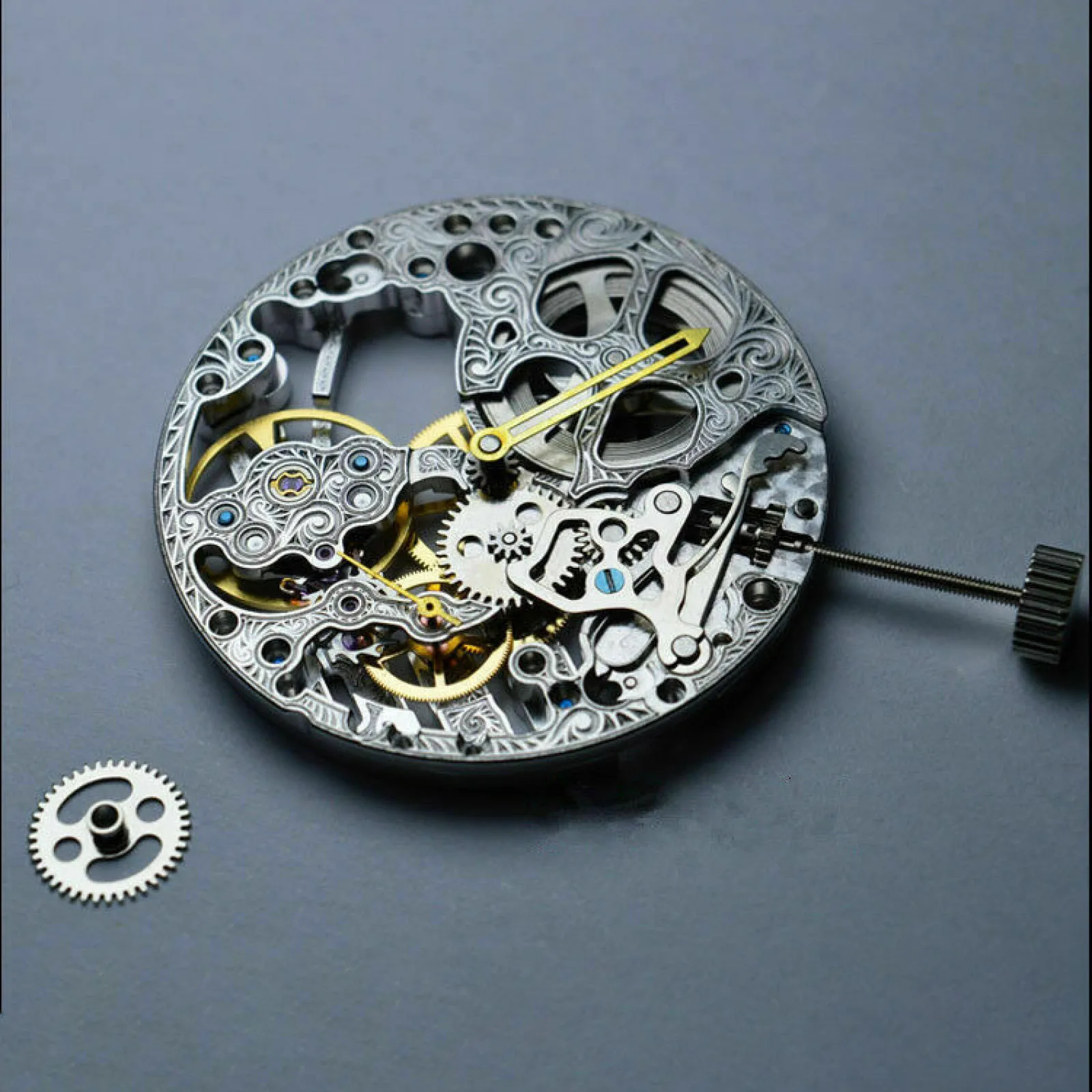 Voor ST3620k Originele Skeleton Beweging Holle Handmatige Handopwinding Horloge Beweging Voor ETA 6498 Beweging Accessoires
