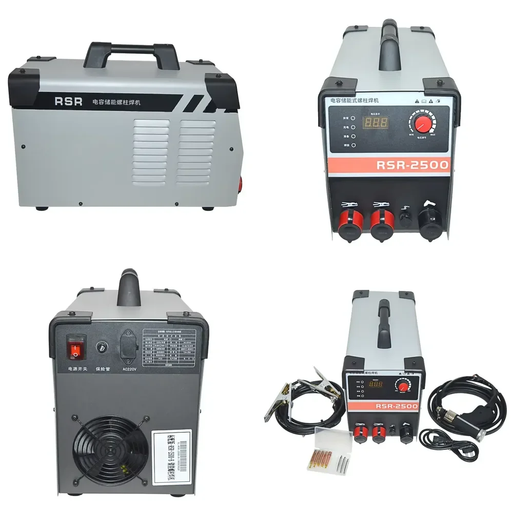2026 Capacitor Energy Storage Stud Welder for RSR-2500 108000uF Bolt Plate Insulated Nail Screw Welding Machine 220V 50 60Hz