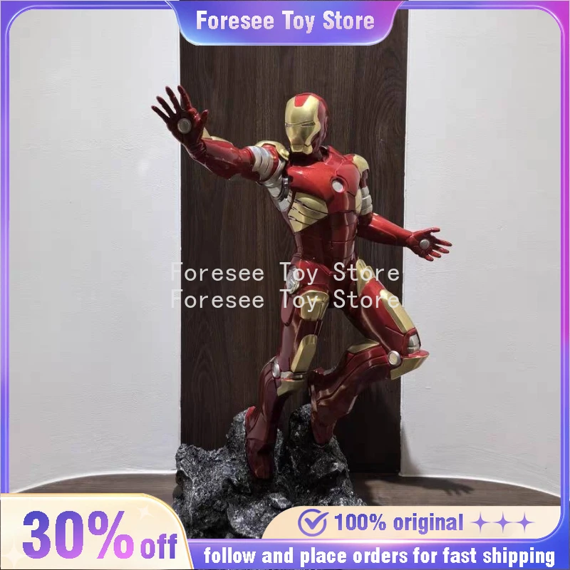 Nuovo 40-53 cm Iron Man MK50 MK43 Figura The Avengers Anime Figure Collection Desktop Ornament Decorazioni Migliori regali per i bambini