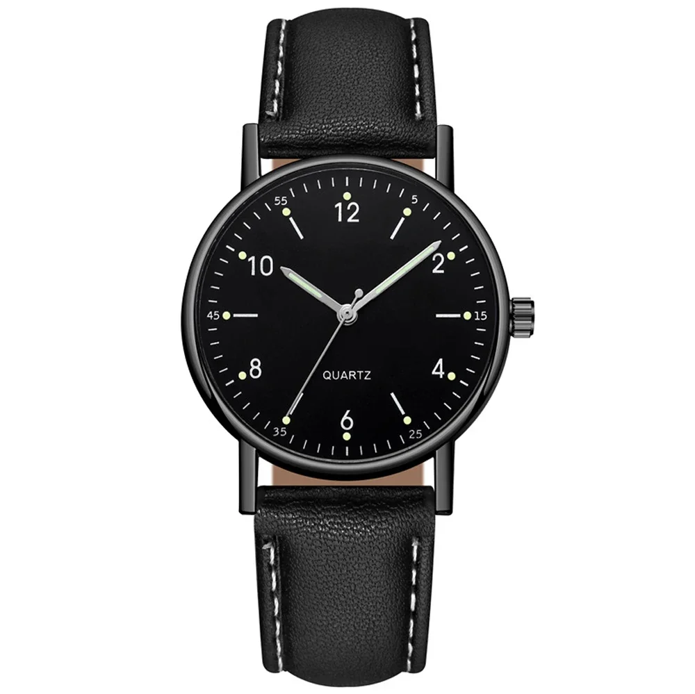 Watch Ladies Women's High-end Male Female Quartz Men  Stainless Steel Luminous Dial Leisure Wristwatch Ladies Girls Clock
