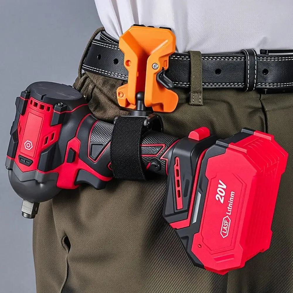 2pcs ABS Tool Hooks with Quick Lock System for Cordless For Drills Hammers and Power Tools Used in Industrial Settings